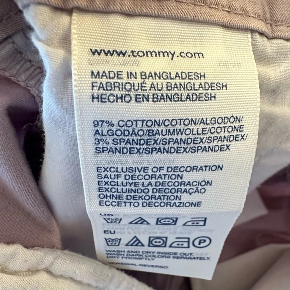 Tommy Hilfiger Lavender Shorts size 4 - Picture 7 of 9